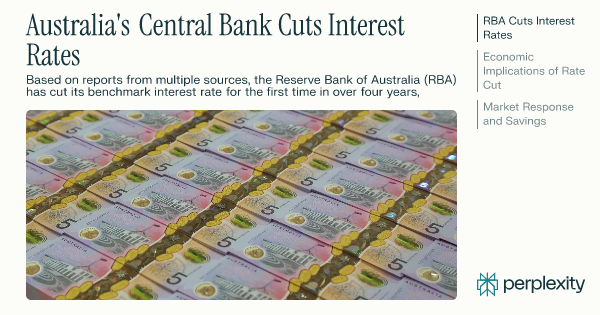 Australia Cuts Interest Rates: Is This The Start Of Something Big? - 9fhp080