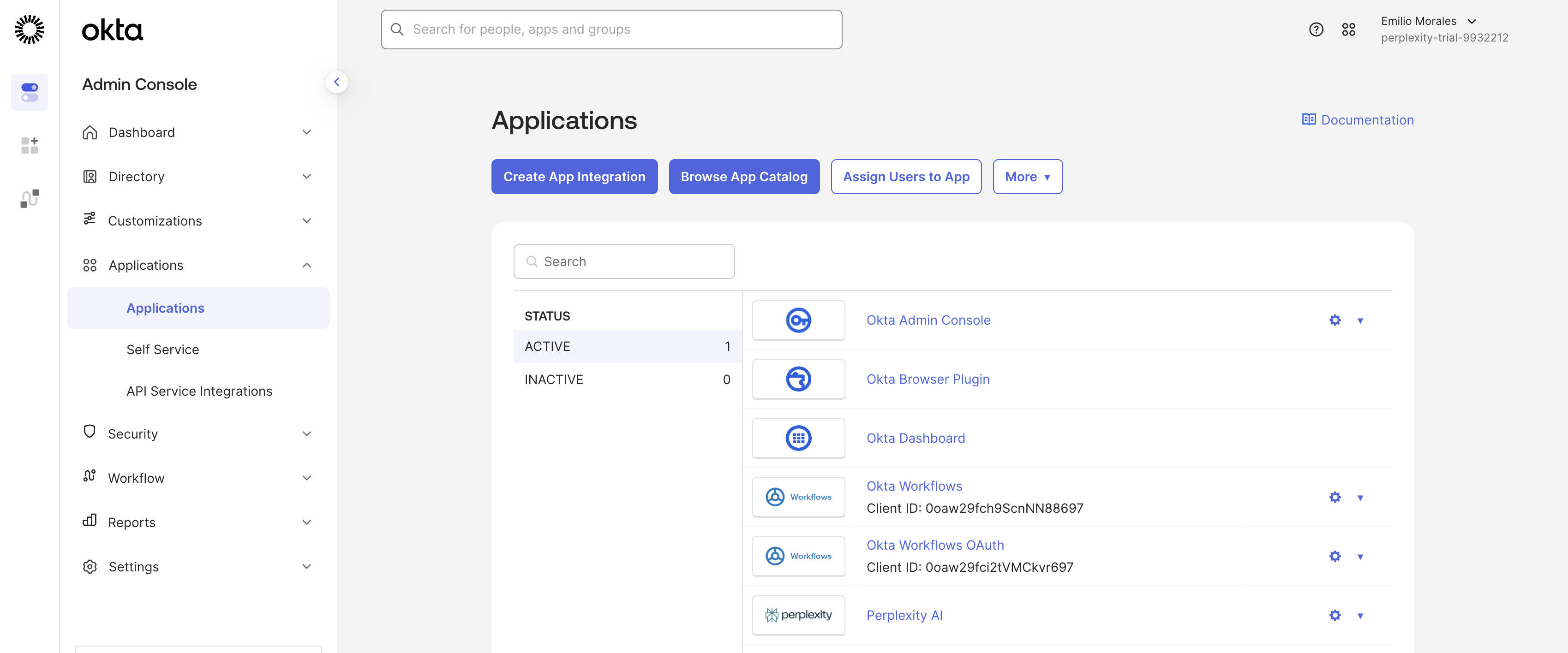 Setting up SSO with Okta | Perplexity Help Center